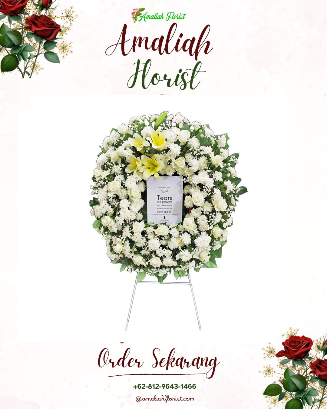 Krans Bunga Duka Godong